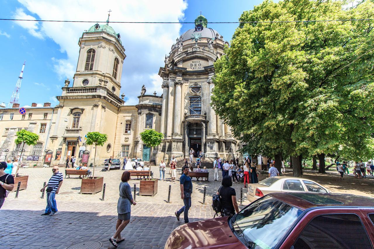 Dominicana L Apartments L Lviv Historical City Center Ngoại thất bức ảnh